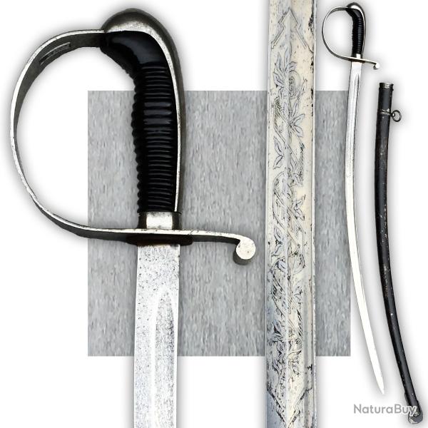 SUPERBE & RARE SABRE D'OFFICIER BAVAROIS LAME GRAVE SOLINGEN ALCOSSO SOLINGEN WW1 ORIGINAL