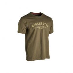 Tee shirt Winchester Rockdale Gris chiné Olive