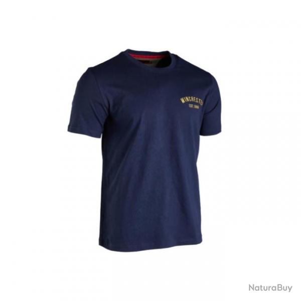Tee shirt Winchester Colombus Bleu marine