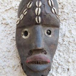 Magnifique ancien masque Africain de cérémonie Africain