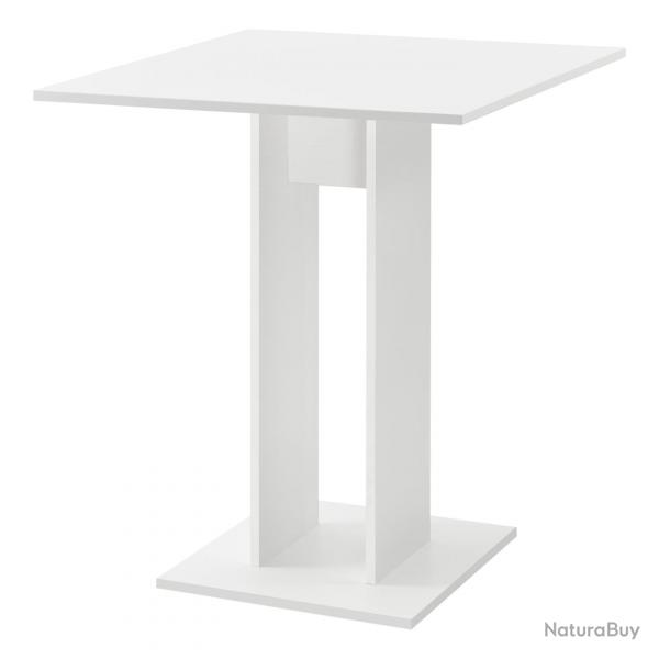 Table à manger de forme carrée table design pour salle à manger cuisine salon panneau de particules