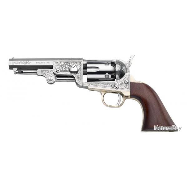Revolver Poudre Noire Pietta 1851 Navy Yank US Marshall CAL 44- YAUM44 - Livraison Offerte