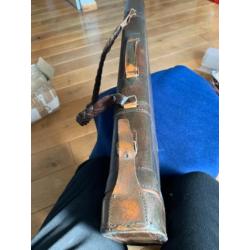 Housse jambon de fusil en cuir - Sport & Plein air
