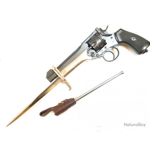 Baionnette Pritchard revolver Webley 455