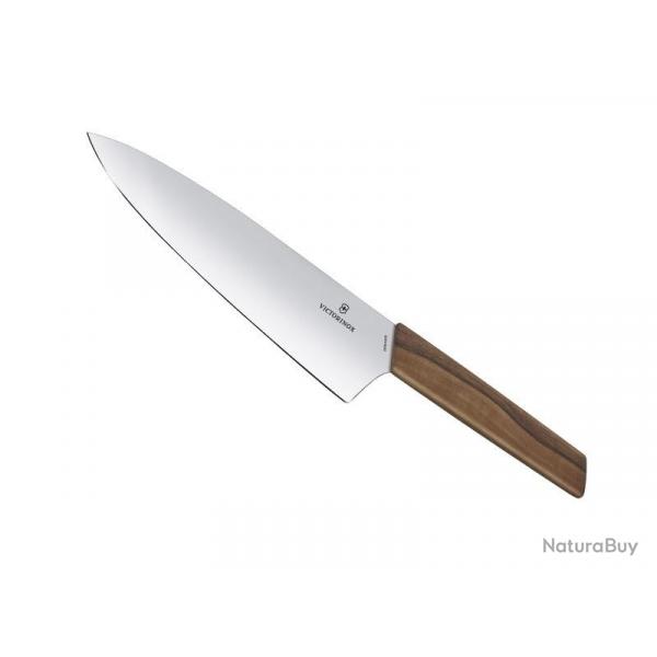 FRED296 COUTEAU CHEF VICTORINOX SWISS MODERN 20CM NOYER NEUF