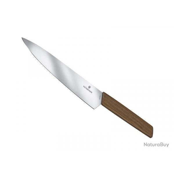 FRED297 COUTEAU CHEF VICTORINOX SWISS MODERN 22CM NOYER NEUF