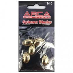 Cuillères Spinner Blades Taille 0 Arca Gold