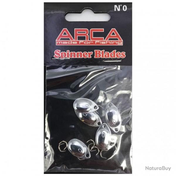 Cuillres Spinner Blades Taille 0 Arca Silver