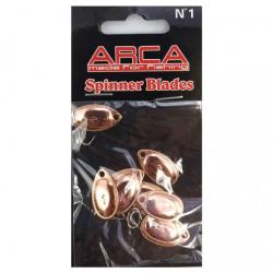 Cuillères Spinner Blades Taille 1 Arca COPPER