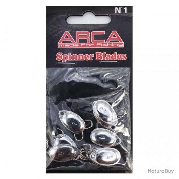 Cuillres Spinner Blades Taille 1 Arca SILVER