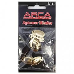 Cuillères Spinner Blades Taille 1 Arca Gold