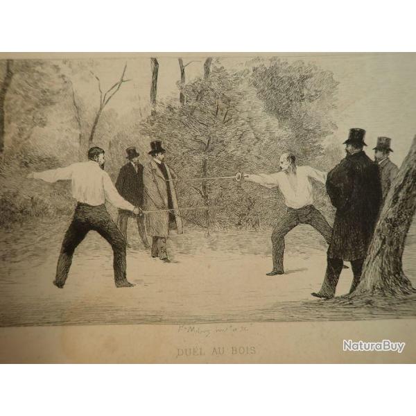 Art du duel par Adolphe Tavernier 1885