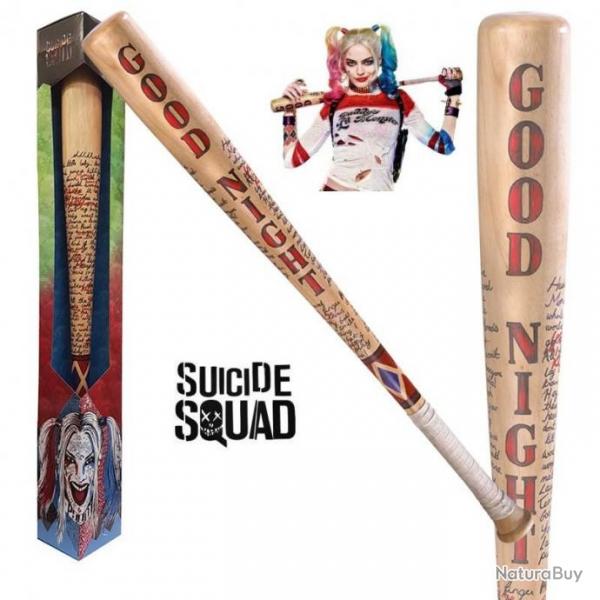 Batte de Baseball Harley Quin / Suicide Squad - rplique en bois