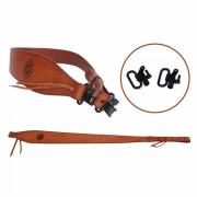 Ceinture en cuir de vachette de luxe TOURBON pour pochett