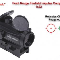 Point Rouge Firefield Impulse Compact 1x22 - Circle Dot Rouge ou Vert