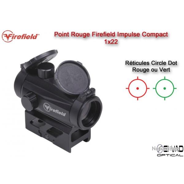 Point Rouge Firefield Impulse Compact 1x22 - Circle Dot Rouge ou Vert