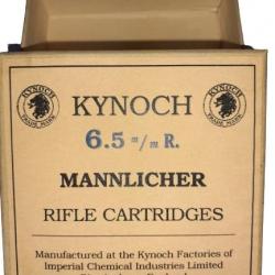 6,5 mm R Mannlicher adopté par la Roumanie: Reproduction boite cartouches (vide) KYNOCH 8914842