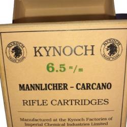 6,5 mm Mannlicher-Carcano adopté par l'Italie: Reproduction boite cartouches (vide) KYNOCH 8914870