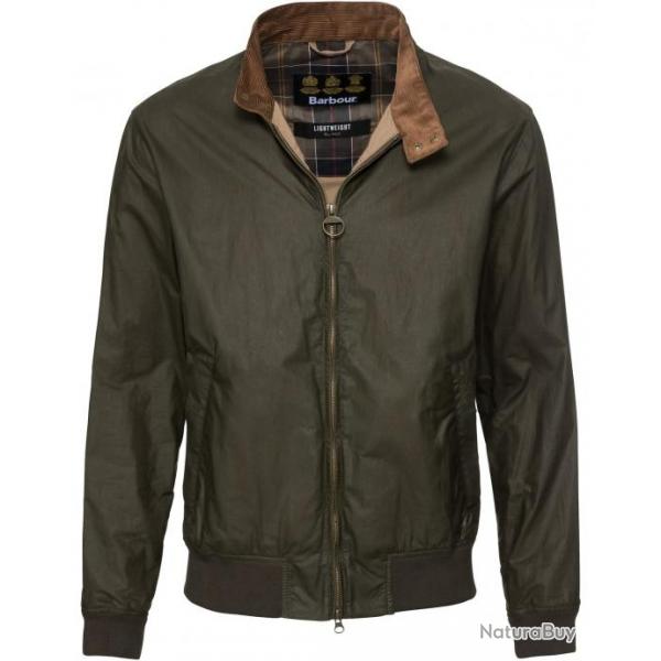 Blouson cire Lightweight Royston Couleur Olive