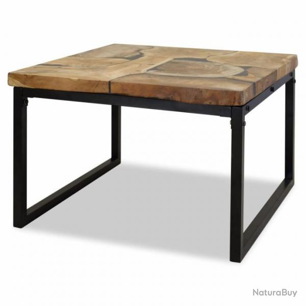 Table basse Teck Rsine 60 x 60 x 40 cm 244552