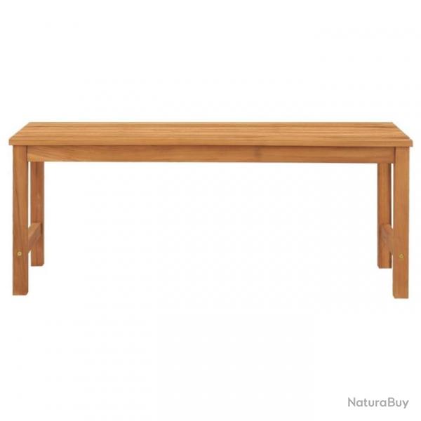 Banc de jardin 114 cm Bois de teck solide 316626