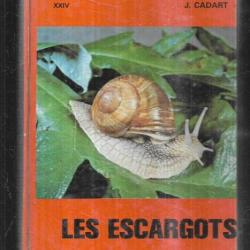 Les escargots (helix pomatia L et helix aspersa M). Biologie. Elevage. Parcage. Histoire. Gastronomi