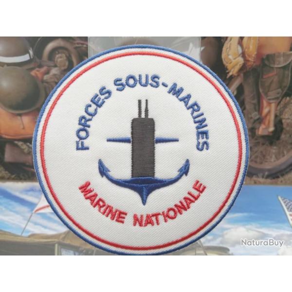 Forces Sous-Marine Marine Nationale ( 90 mm)  coudre ou  coller au fer