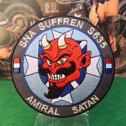 SNA SUFFREN S635 Amiral Satan - Diamètre : 100 mm à coudre ou à coller au fer