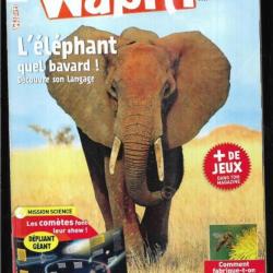 wapiti 341 aout 2015 , 7-12 ans ,l'éléphant, le pélican, ruches,