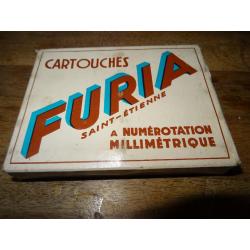 Boite de cartouches de collection FURIA St Etienne Cal.16 plomb de 6 (cartouches MGM)