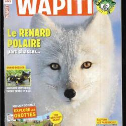 wapiti 347 février 2016, 7-12 ans , renard polaire, animaux amphibies, grotte, paresseux,