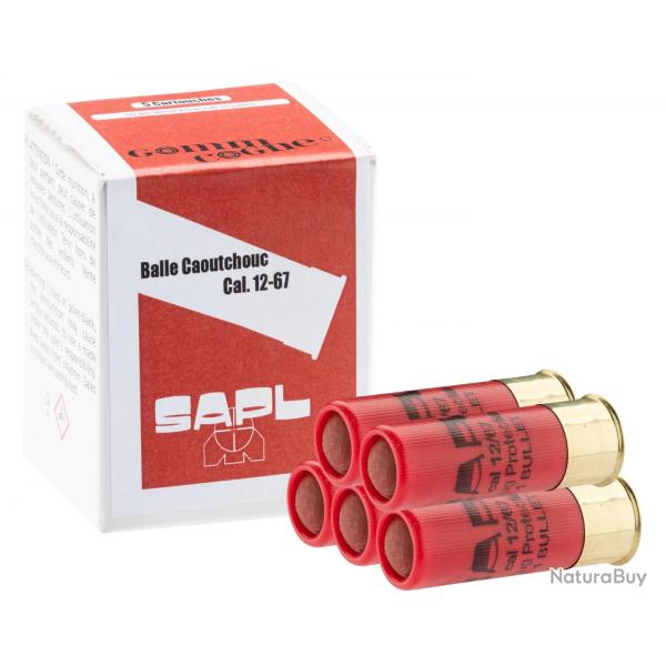 Balles Gomm Cogne SAPL Caoutchouc Calibre 12/67
