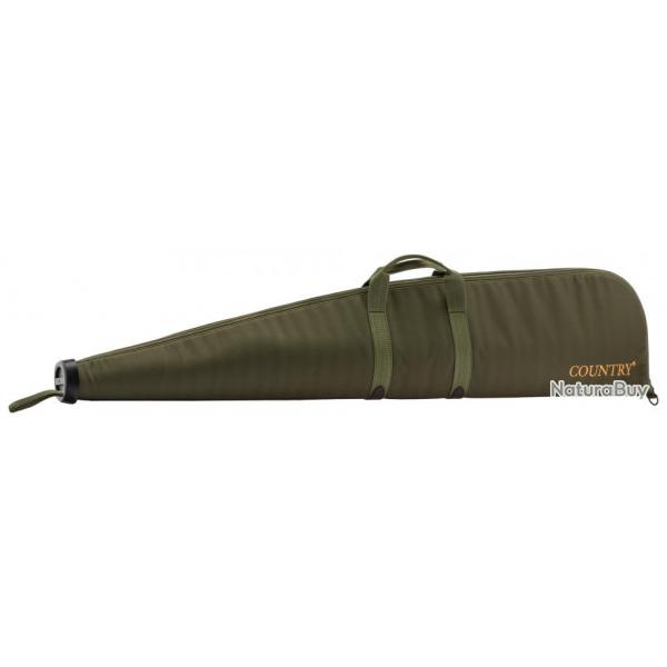 Fourreau 120 cm vert en cordura pour carabine avec lunette - Country Sellerie