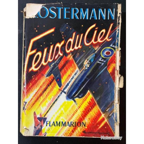 Livre Feux du ciel de Clostermann