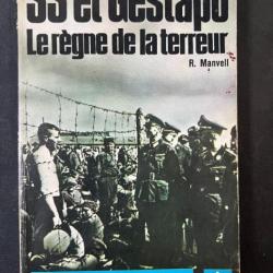 Livre SS et Gestapo : Le règne de la Terreur de R. Manvell