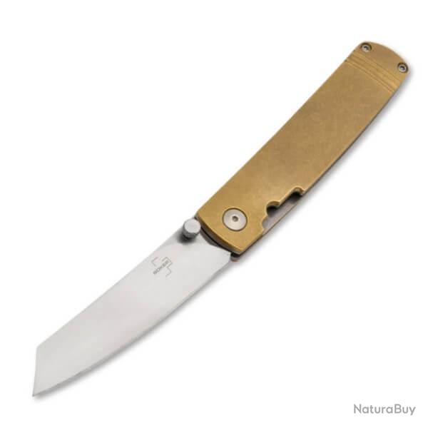 01BO328-Couteau pliant Boker Plus Tenshi Brass