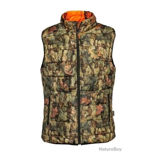 Gilet Matelass Percussion Warm Camo Blaze Barkam