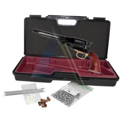 Pack Revolver Poudre Noir Pietta 1858 Remington Acier Calibre 44-RGA44 - Livraison Offerte