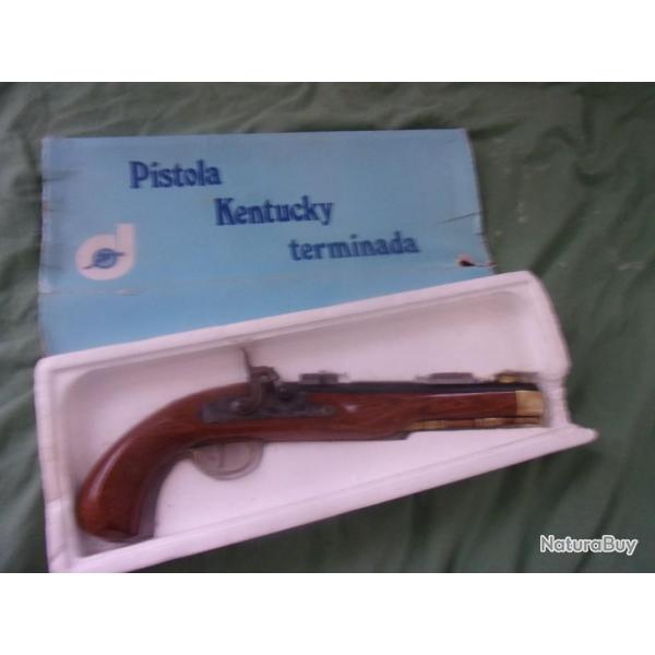 pistolet  poudre noire Kentucky . 45
