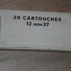 Boite vide de munitions - cartouche 12mm37