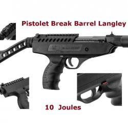 Pistolet à Air break barrel langley hitman Cal. 4.5 mm