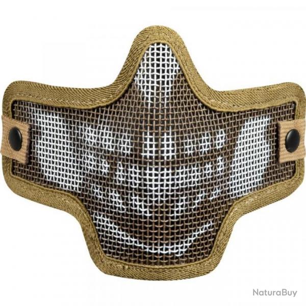 Protection Faciale Airsoft Valken 2 G Wire Mesh Tactical TAN Skull