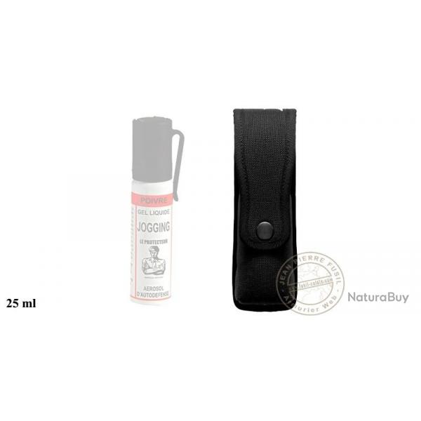 Etui porte arosol anti agression en polyester 25 ml