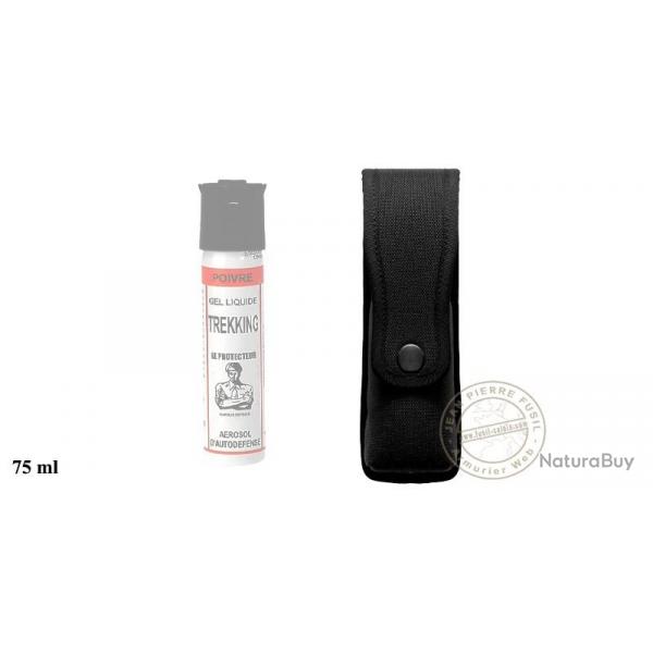 Etui porte arosol anti agression en polyester 75 ml