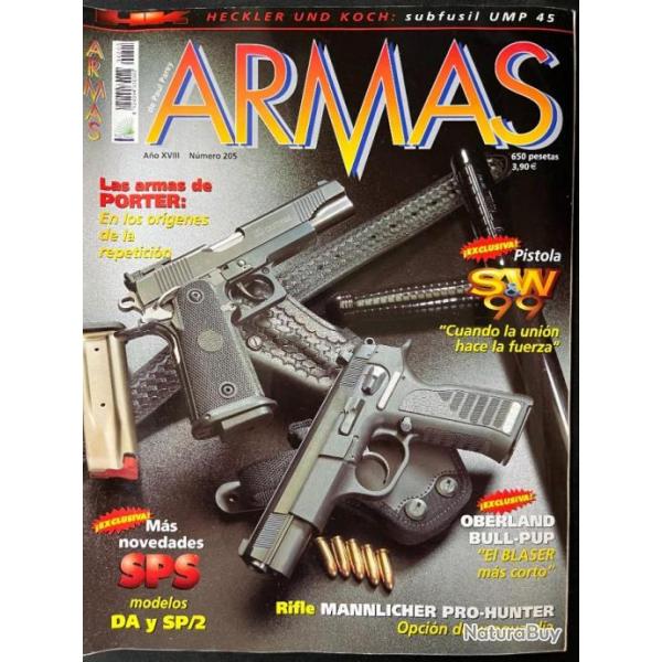 Revue Armas No25 : Las armas de porter, S&W 99 etc.