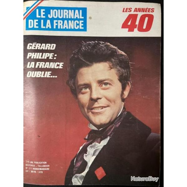 Le journal de la France No 116 : Grard Philipe : La France oubli