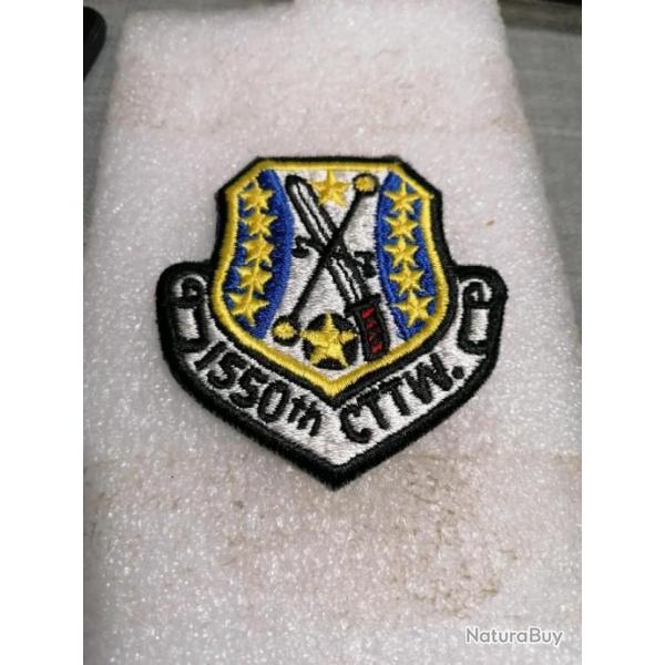 Patch arme us usaf 1550th COMBAT TACTICAL TRAINING WING ORIGINAL