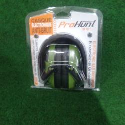 CASQUE ELECTRONIQUE ANTI BRUIT PROHUNT