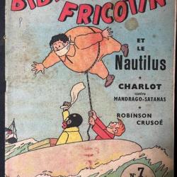 Bande dessinée Bibi Fricotin et le Nautilus et autres