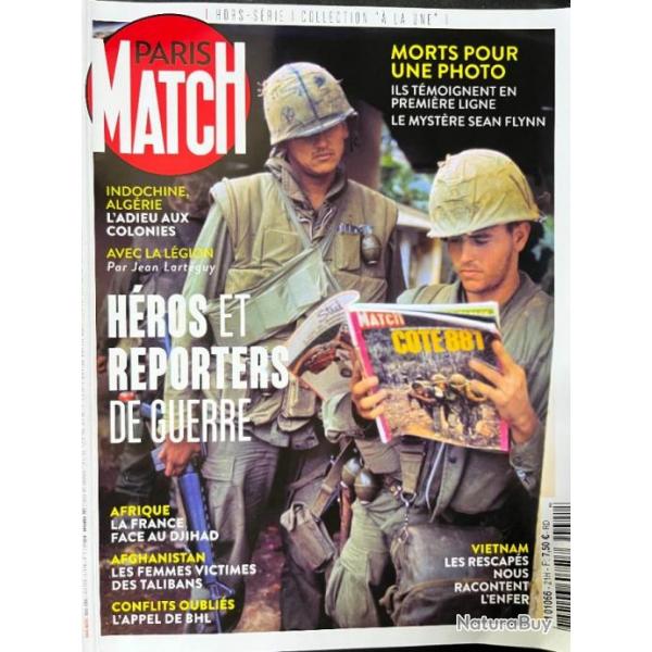 Revue  Paris Match Hors Srie : Hros et Reporters de guerre